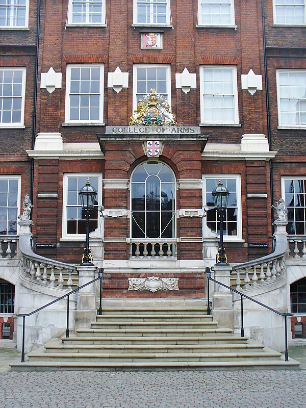 The College of Arms building in London