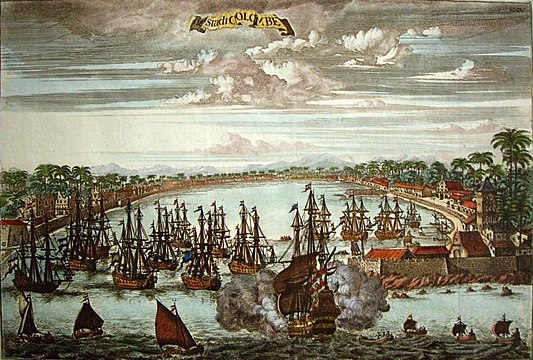 Colombo Holandês, baseado em uma gravura de circa de 1680