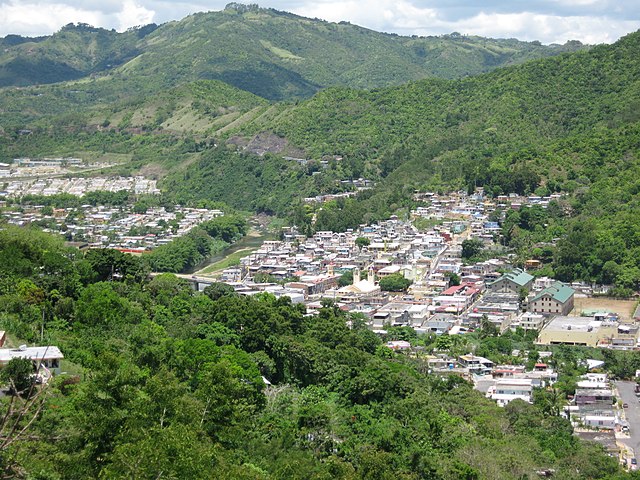 View of Comerío from Lazos Hill