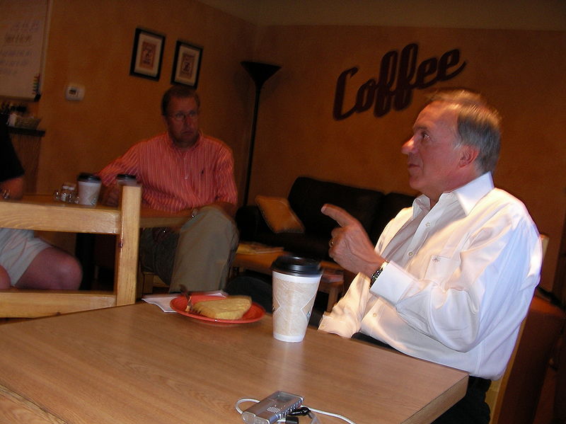 File:Congressman Tom Tancredo campaigns in Adel.jpg