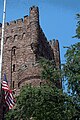 Connecticut Street Armory, view of main tower, July 2005