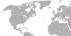 Location map for Costa Rica and Romania.