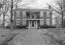 Crawford-Gubernur Porter House, 407 Dunlap Jalan, Paris (Henry County, Tennessee).jpg