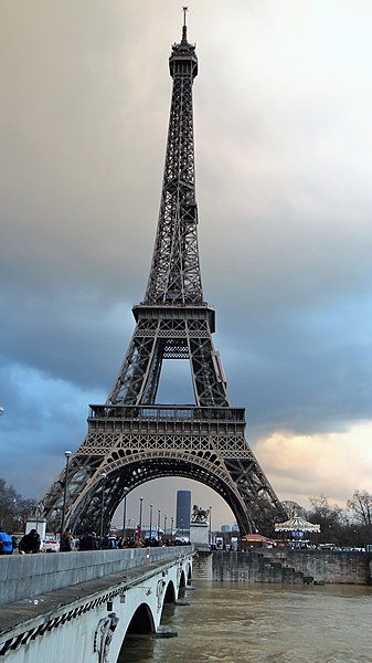 File:Crue de la Seine au Pont d'Iéna, janvier 2018 (7).jpg