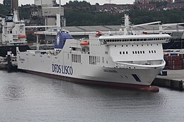 DFDS Lisco Maxima im Hafen von Kiel 2010 001.JPG