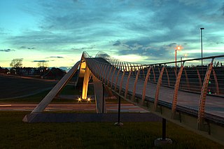 <span class="mw-page-title-main">Vebjørn Sand Da Vinci Project</span> Pedestrian bridge in Norway