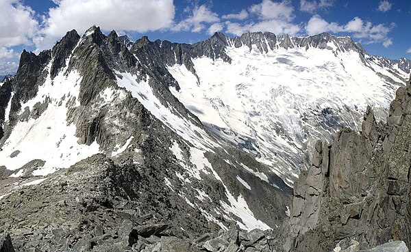 The Dammastock from the Göscheneralp