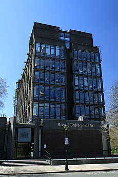 Darwin Building, Royal College of Art in London, spring 2013.JPG