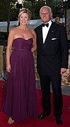 Television journalist Deborah Norville, husband Swedish businessman Karl Wellner