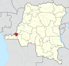 Kinshasa no mapa