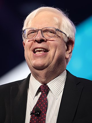 <span class="mw-page-title-main">Dennis Prager</span> American writer, speaker, radio and TV commentator (born 1948)