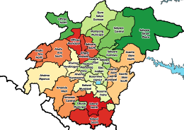 Distretto municipale di Ahafo Ano Nord – Mappa