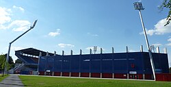 Doosan Arena getting ready for the biggest match in the club's history