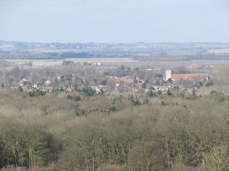 File:Dorchester past the woods - geograph.org.uk - 1751013.jpg