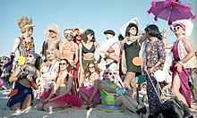 1996 Drag Races at Bondi Beach. Drag Races, Bondi Beach, 1996.jpg