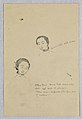 Drawing, Sketch of Two Female Heads for Chinese Figure in Mural, The Marriage of Atlantic and Pacific, 1915 (CH 18435023).jpg
