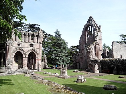 The ruins of Dryburgh Abbey Dryburgh Abbey 20140527.jpg