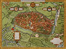 Duisburg Corputius plan 1566