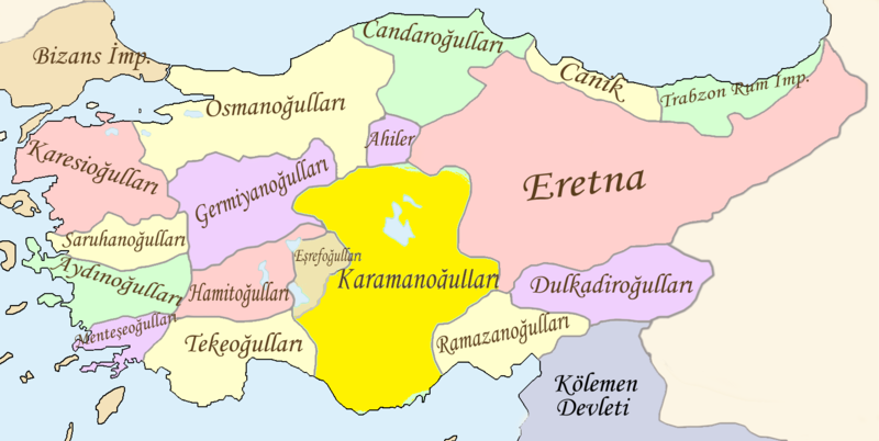 File:Eşrefoğulları Beyliği'nin konumu.png