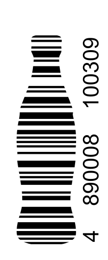 Thumbnail for File:EAN13 International Article Number Barcode shaped as coke bottle.svg