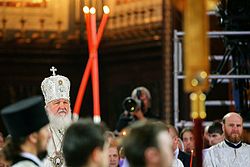 Easter service in the Cathedral of Christ the Saviour in Moscow, Russia, 2013-05-05 (10).jpeg