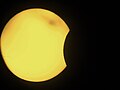 Eclipse Solar Anular del 14.10.2023 - Parcialidad. Ciudad Jardín Lomas del Palomar
