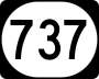 Kentucky Route 737 marker