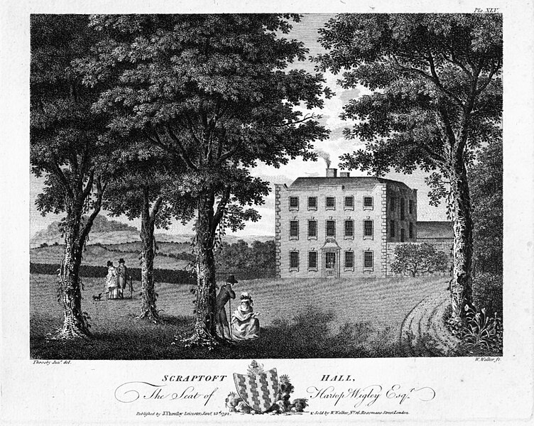 File:Engraving of Scraptoft Hall 1790.jpg