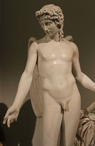 <span class="mw-page-title-main">Eros</span> Greek god of love and sex