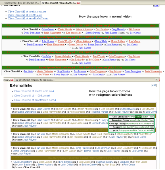 File:Example of team color problem on Clive Churchill article.png