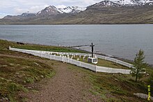 Französischer Friedhof in Fáskrúðsfjörður