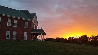 Osage County Poorhouse building in Missouri, United States