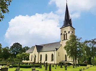 Kyrkan från nordväst