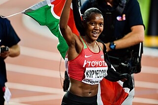 Faith Kipyegon Kenyan middle-distance runner