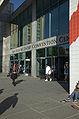 The exterior entrance of the San Jose Convention Center.