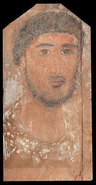File:Fayum mummy portrait, male (c. 2nd century), Bonhams.jpg