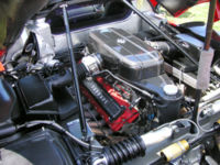 The earliest example of the F140 family, an F140 B engine in a Ferrari Enzo