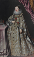 エレオノーラ・ゴンザーガの肖像画 (1622)、Ducal Palace, Mantua