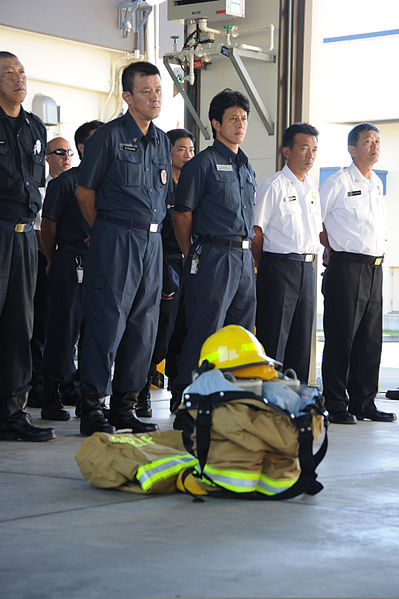File:Firefighters with Commander, Navy Region Japan stand in formation at Naval Air Facility Atsugi, Japan, Sept 120911-N-OX321-180.jpg