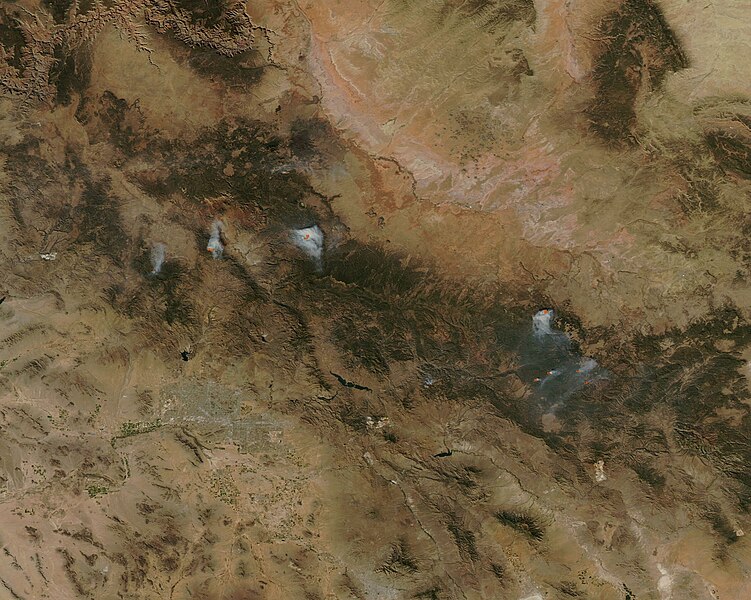 File:Fires in Arizona (MODIS).jpg