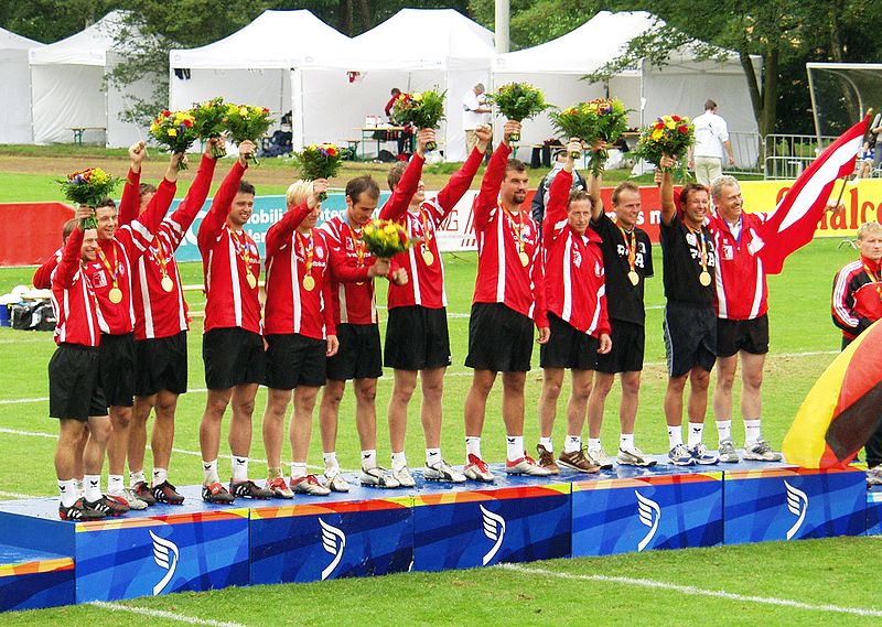 File:Fistball award ceremony - Austria - World Games 2005.jpg