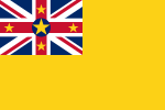 Thumbnail for File:Flag of Niue (3-2).svg