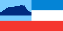 The flag of Sabah