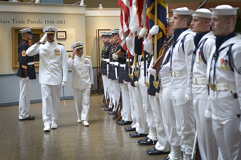 File:Flickr - Official U.S. Navy Imagery - The Chief of Staff of the Japan Maritime Self-Defense Force performs a pass and review inspection..jpg