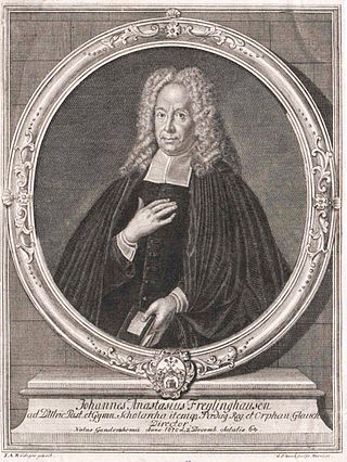 <span class="mw-page-title-main">Johann Anastasius Freylinghausen</span> German theologian and scholar (1670–1739)