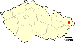 Frýdek-Místek (CZE) - location map.svg