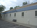 Old railroad depot, converted into classrooms