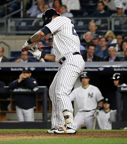 File:Gary Sánchez during game against Dodgers 9-13-16 (3).jpeg