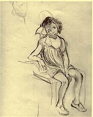 Fille inclinée, 1944 (Yad Vashem, Jérusalem).