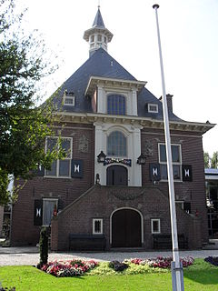 Halfweg Village in North Holland, Netherlands